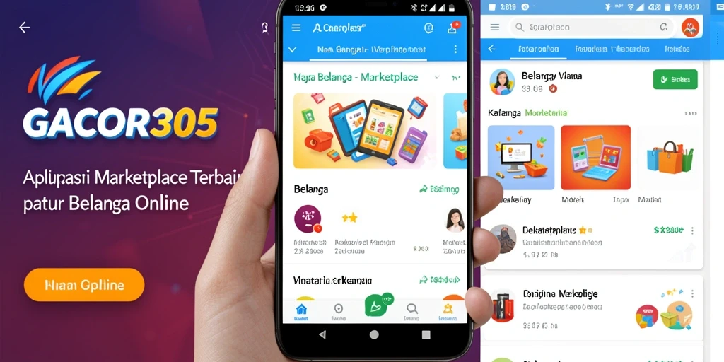 Tampilan antarmuka GACOR305 yang intuitif dan menarik untuk berbelanja.