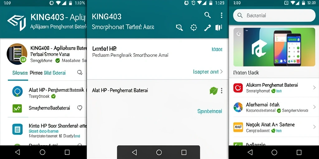 Antarmuka KING403 yang sederhana dan fungsional memberikan pengalaman pengguna yang memuaskan.