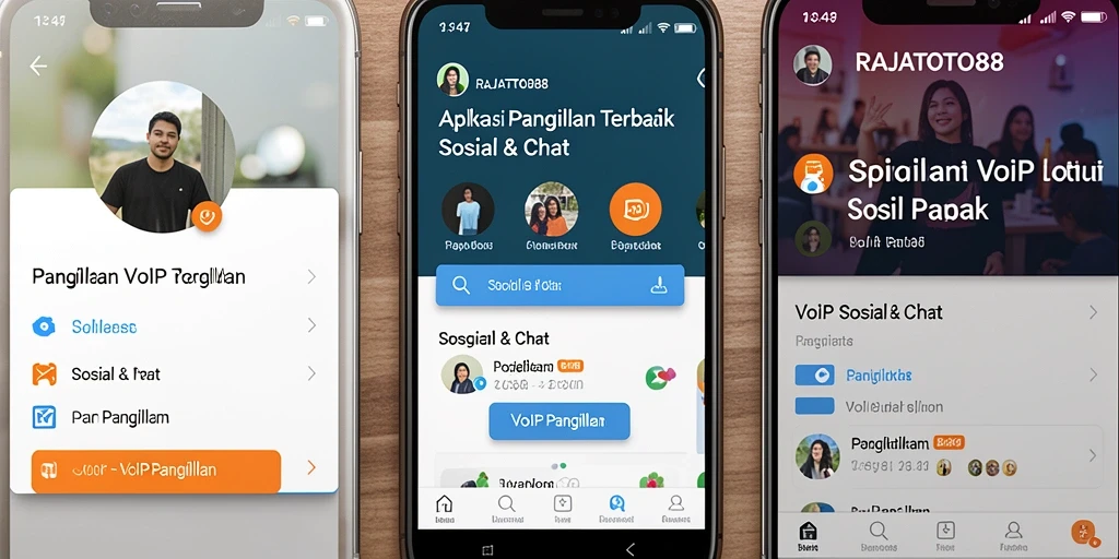 Antarmuka RAJATOTO88 menampilkan fungsi panggilan VoIP yang sederhana dan efektif.