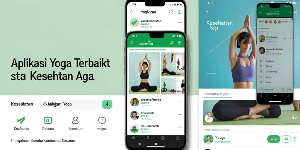 Tampilan antarmuka S13 yang intuitif dan mudah digunakan untuk latihan Yoga.