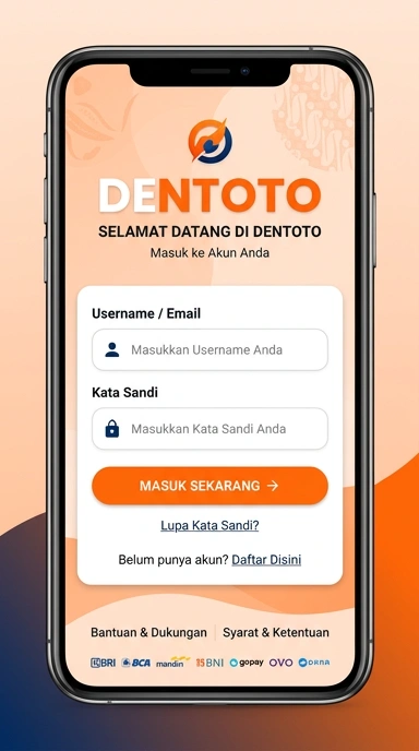 Panduan Masuk Akun Dentoto untuk Pengguna Android